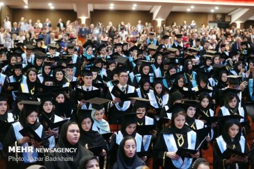 جشن فارغ التحصیلی ۷۰۰ دانشجو در جوار حرم مطهر رضوی