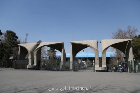 برنامه تشكلهای دانشجویی دانشگاه تهران در روز دانشجو