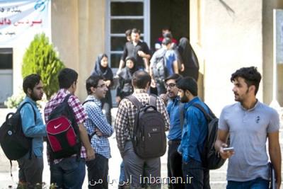 نرخ خدمات رفاهی دانشجویان در سالهای 1399-1400 بررسی می شود