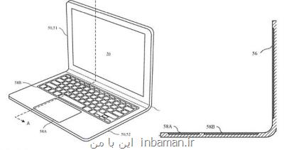 پتنت جدید اپل برای یك لپ تاپ تاشو