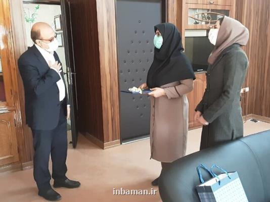 دیدار رئیس جهاددانشگاهی ایلام با ۷ نفر از مدیران زن استان